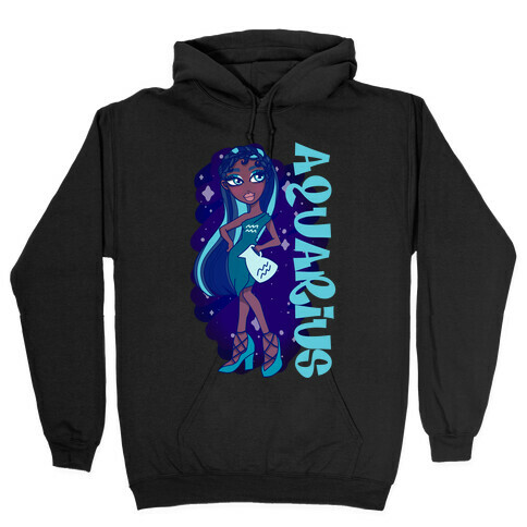Zodiac Dollz: Aquarius Hooded Sweatshirt