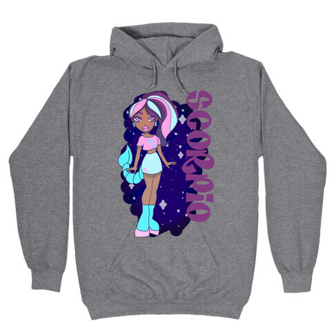 Zodiac Dollz: Scorpio Hooded Sweatshirt