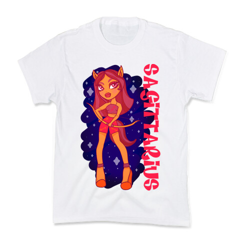Zodiac Dollz: Sagittarius Kids T-Shirt