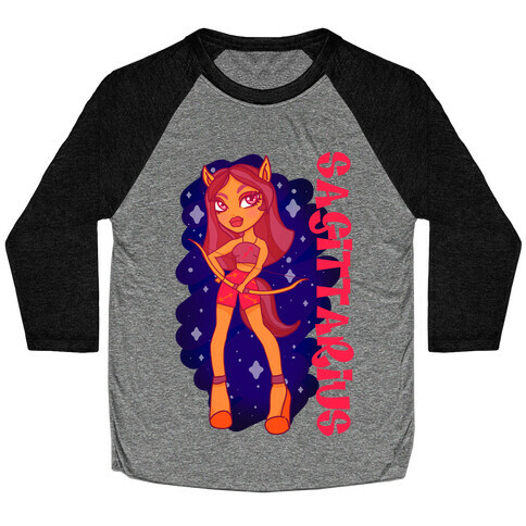 Zodiac Dollz: Sagittarius Baseball Tee