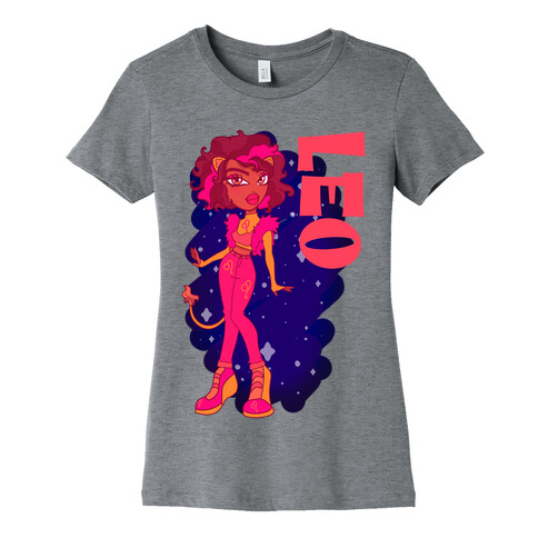 Zodiac Dollz: Leo Womens T-Shirt