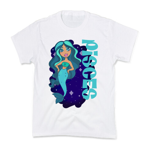 Zodiac Dollz: Pisces Kids T-Shirt