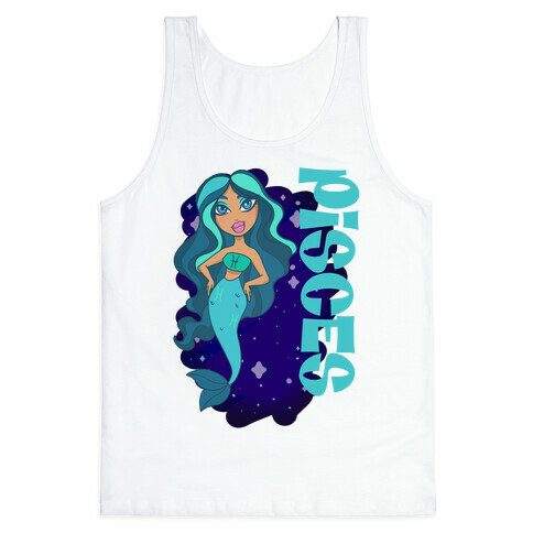 Zodiac Dollz: Pisces Tank Top