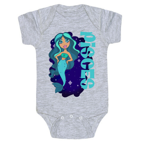 Zodiac Dollz: Pisces Baby One-Piece