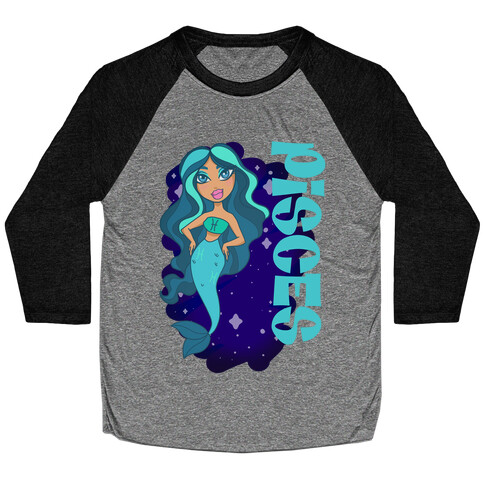 Zodiac Dollz: Pisces Baseball Tee