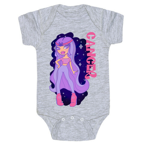 Zodiac Dollz: Cancer Baby One-Piece