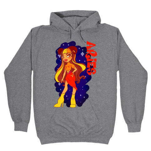 Zodiac Dollz: Aries Hooded Sweatshirt