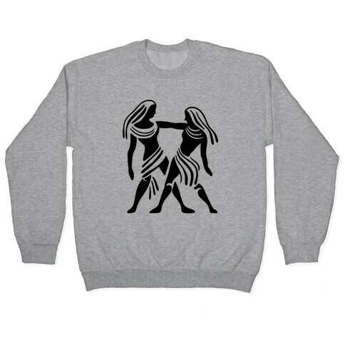 Zodiacs Of The Hidden Temple - Gemini Twins Pullover