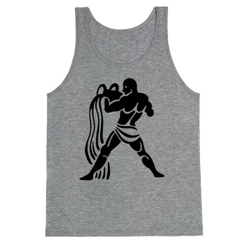 Zodiacs Of The Hidden Temple - Aquarius Water-Bearer Tank Top