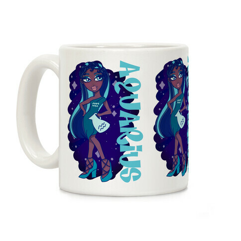 Zodiac Dollz: Aquarius Coffee Mug
