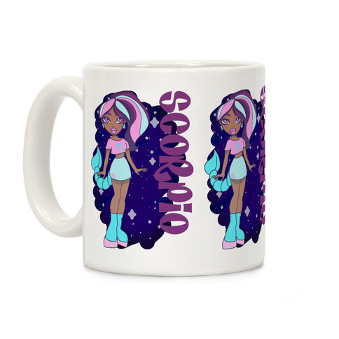 Zodiac Dollz: Scorpio Coffee Mug