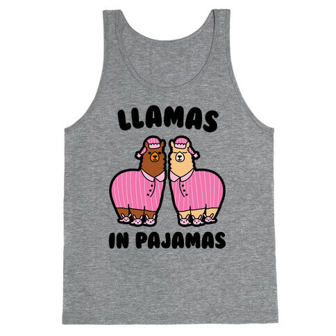 Llamas in Pajamas Tank Top