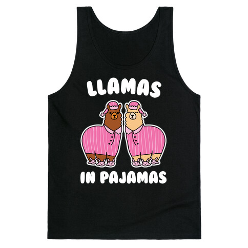 Llamas in Pajamas Tank Top