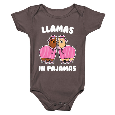Llamas in Pajamas Baby One-Piece