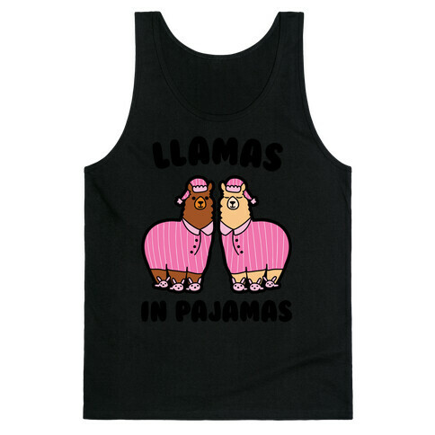 Llamas in Pajamas Tank Top