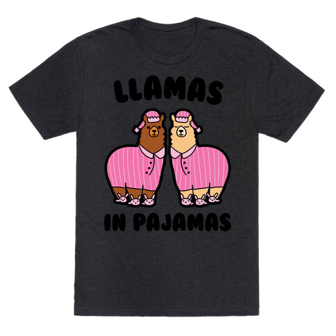 Llamas in Pajamas T-Shirt