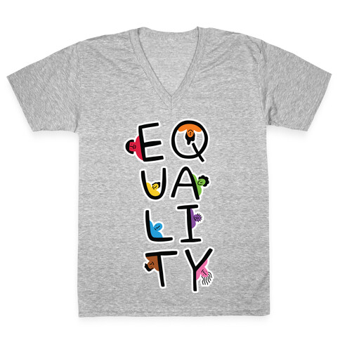 Equality People V-Neck Tee Shirt