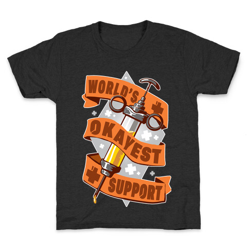 World's Okayest Support Kids T-Shirt