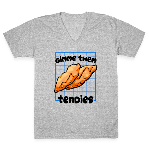Gimme them Tendies V-Neck Tee Shirt