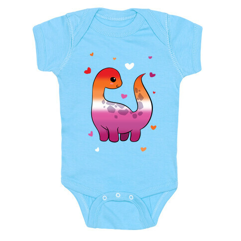 Lesbian-Dino Baby One-Piece