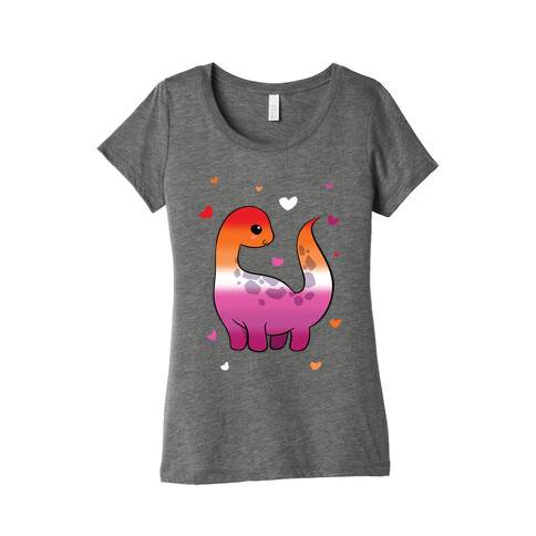 Lesbian-Dino Womens T-Shirt