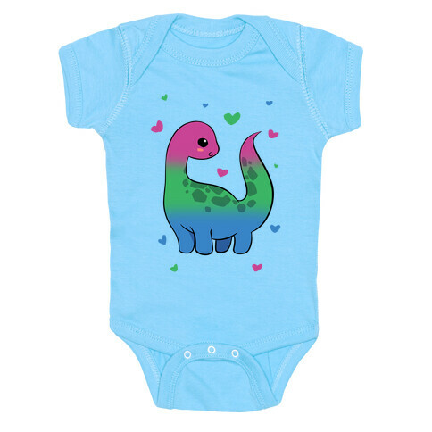 Polysexual-Dino Baby One-Piece