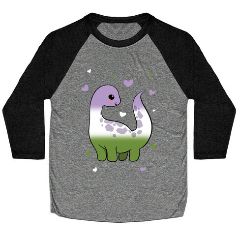 Genderqueer-Dino Baseball Tee