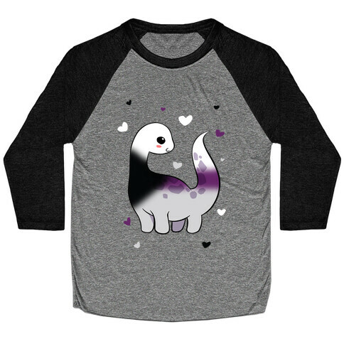 Demisexual-Dino Baseball Tee