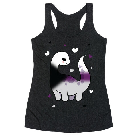 Demisexual-Dino Racerback Tank Top