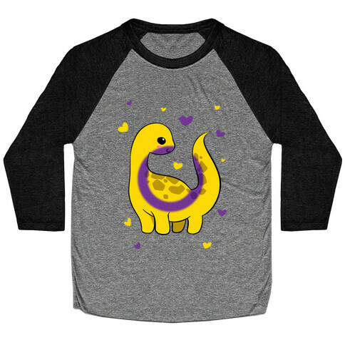 Intersex-Dino Baseball Tee