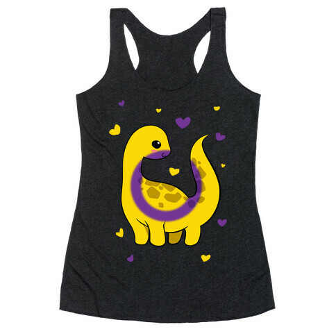 Intersex-Dino Racerback Tank Top