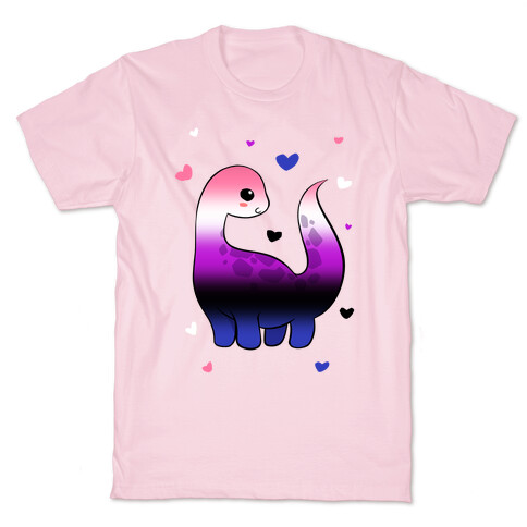 Genderfluid-Dino T-Shirt