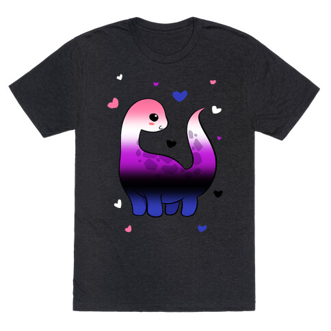 Genderfluid-Dino T-Shirt