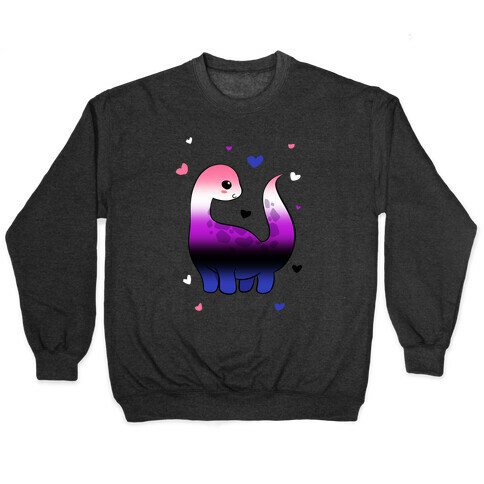 Genderfluid-Dino Pullover