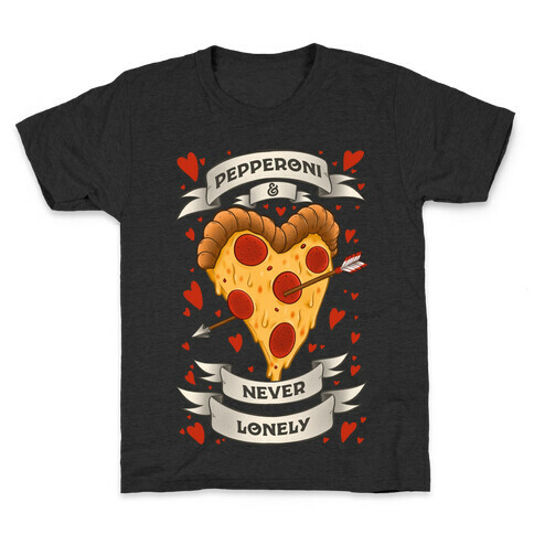 Pepperoni & Never Lonely Kids T-Shirt