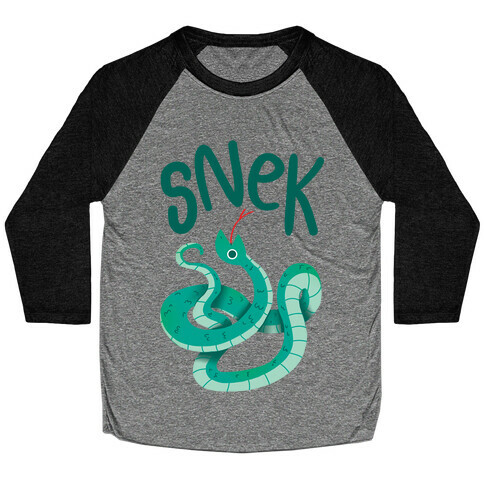 Snek Baseball Tee