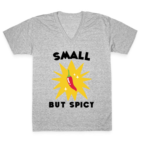 Small but Spicy V-Neck Tee Shirt