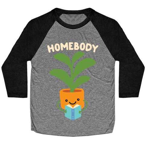 Homebody Reading Plant Baseball Tee