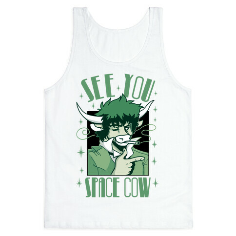 See You Space Cow Tank Top