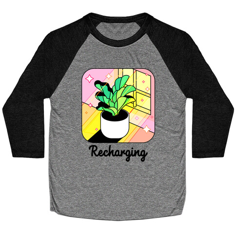 Recharging Plant Baseball Tee