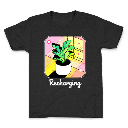 Recharging Plant Kids T-Shirt