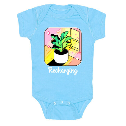 Recharging Plant Baby One-Piece