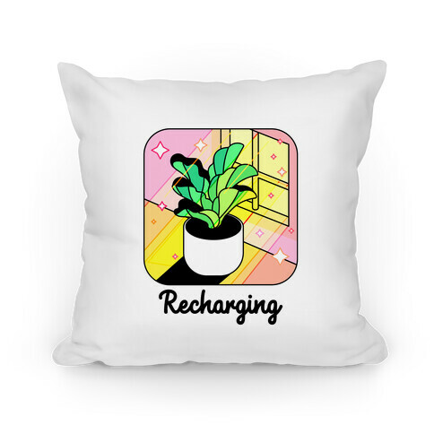 Recharging Plant Pillow