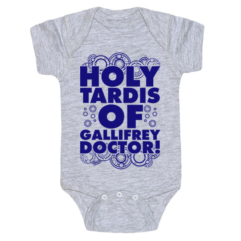 Holy TARDIS of Gallifrey Doctor Baby One-Piece