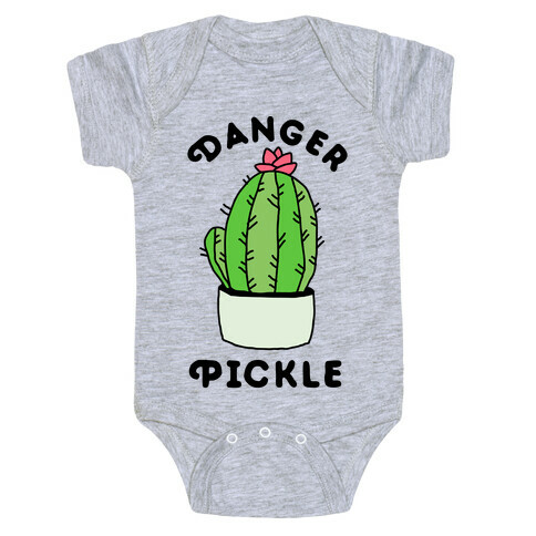 Danger Pickle  Baby One-Piece