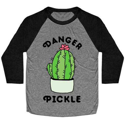 Danger Pickle  Baseball Tee