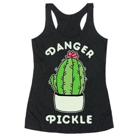 Danger Pickle  Racerback Tank Top