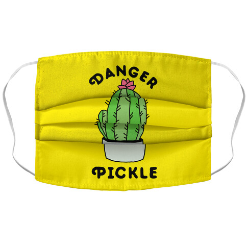 Danger Pickle  Accordion Face Mask