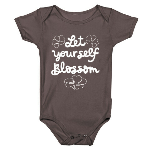 Let Yourself Blossom Baby One-Piece