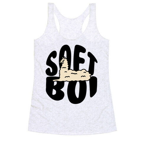 Soft Boi Llama Racerback Tank Top